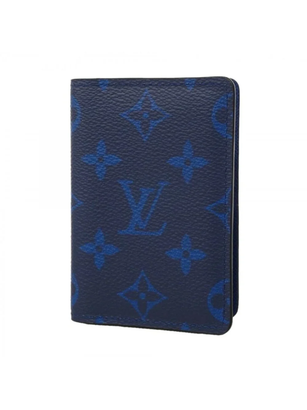 Louis Vuitton Card Case Taigarama Organizer de Poche Cobalt